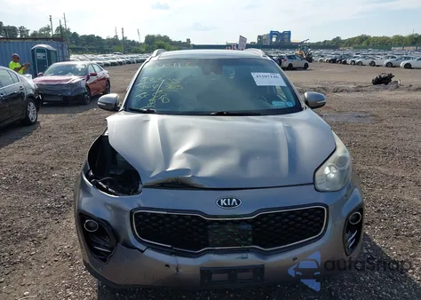 2017 Kia Sportage Ex из США, поврежденный, VIN KNDPNCAC0H7138991